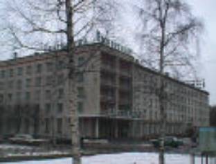 Вид на гостиницу 'Выборгская' из окна квартиры Ланского